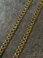 8mm Cuban Chain - Yellow Gold