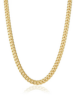 8mm Cuban Chain - Yellow Gold